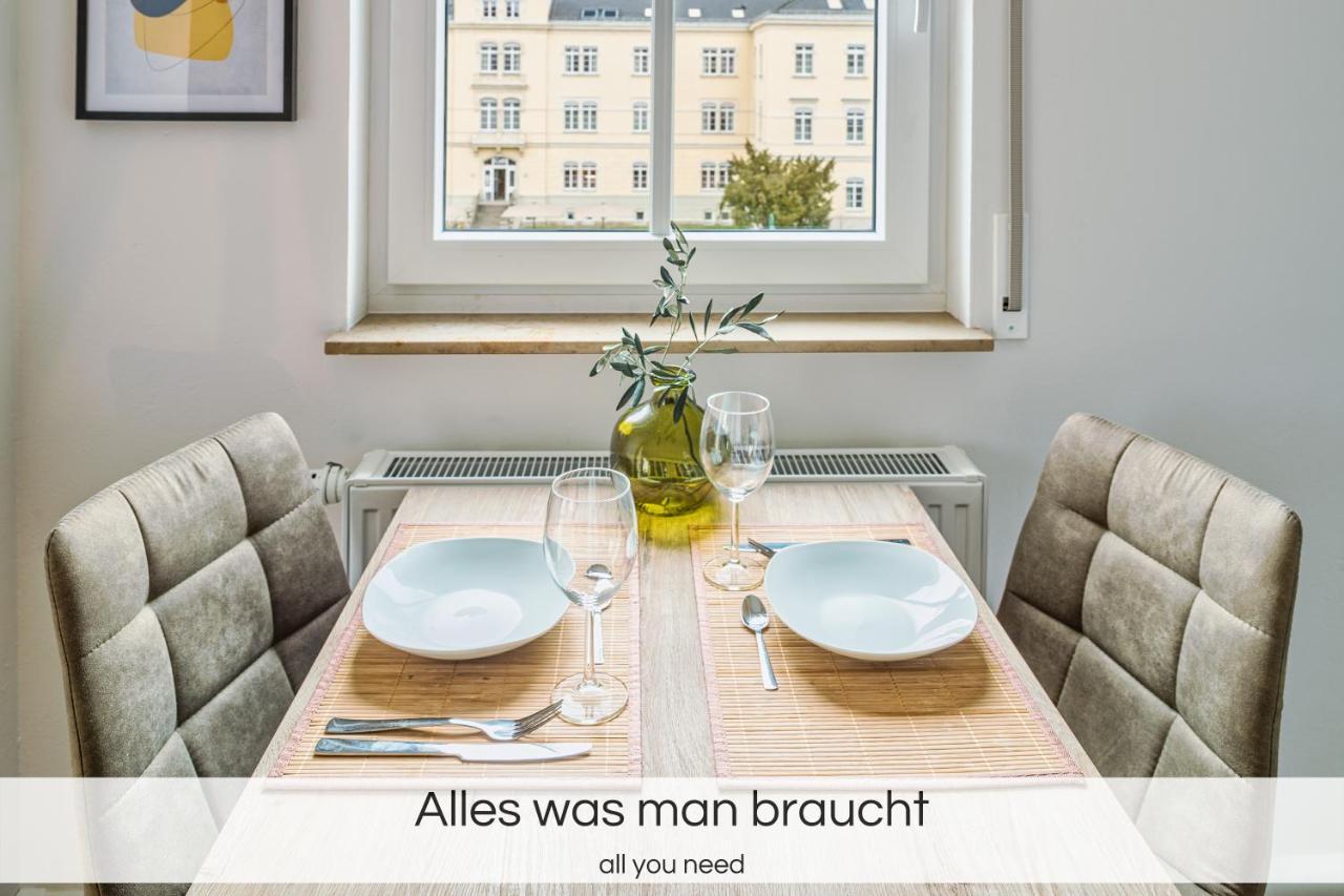 "Neptunblick"- Naehe Altstadt - Ruhig - Balkon - Parkplaetze 德累斯顿 外观 照片
