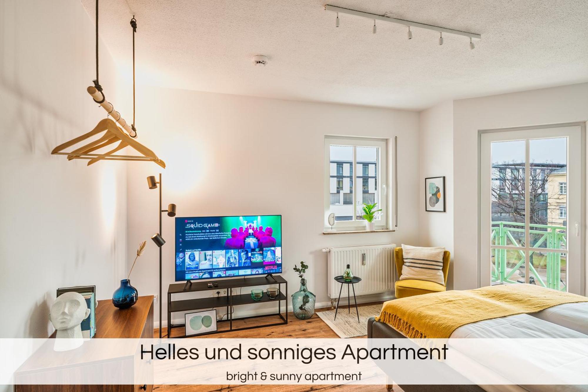 "Neptunblick"- Naehe Altstadt - Ruhig - Balkon - Parkplaetze 德累斯顿 外观 照片